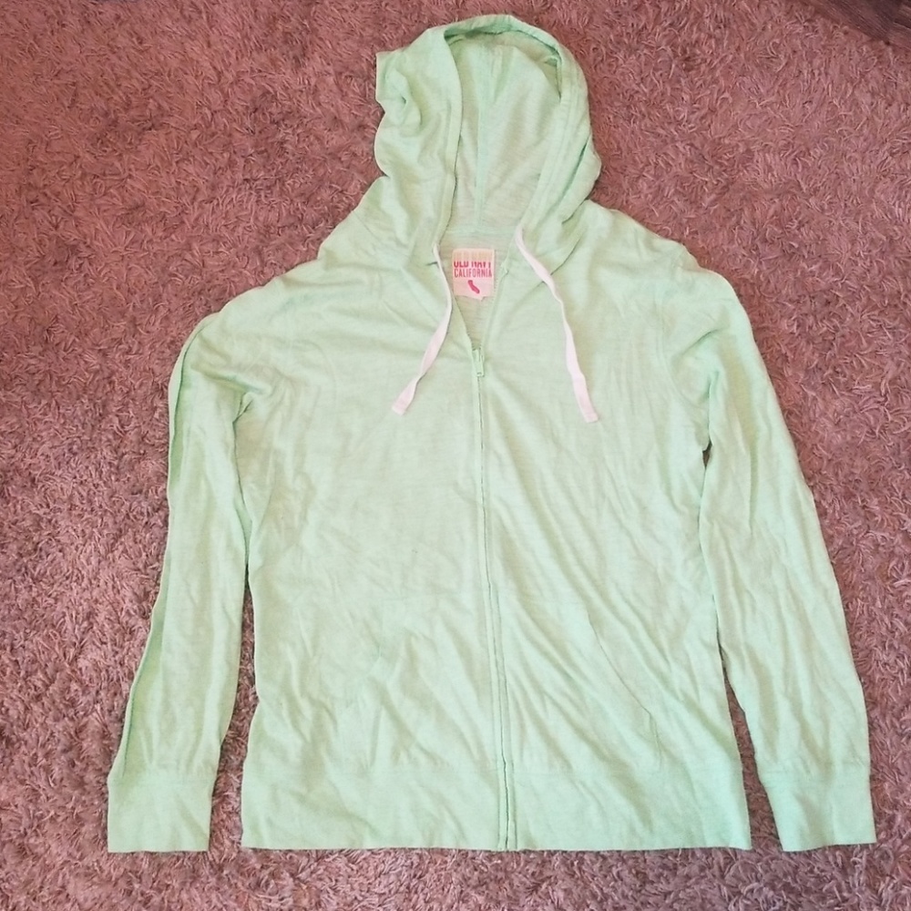 Zip up hoodie